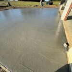 ARG Concrete Pouring and finihsing a Concrete Driveway in Charlotte NC