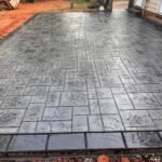 Custom Stamped concrete Patio in Charlotte NC by arg concrete