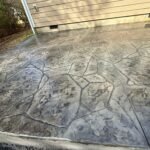 Stamped Concrete patio in charlotte nc by ARG Concrete