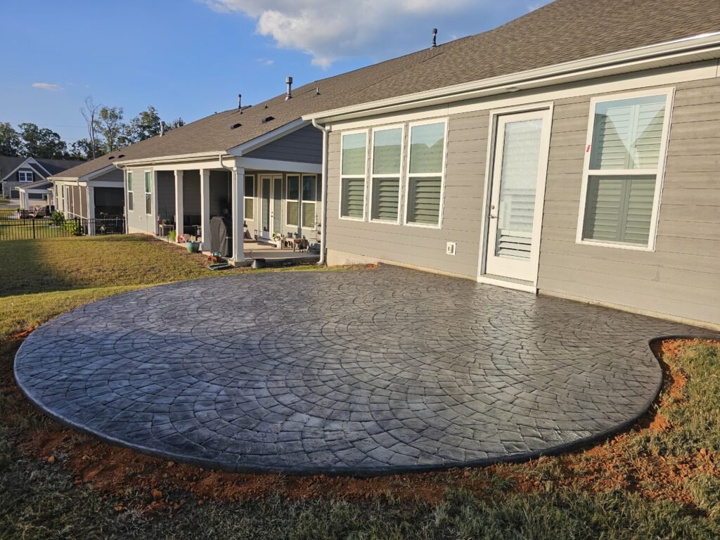 Stamped Patio service in Charlotte nc